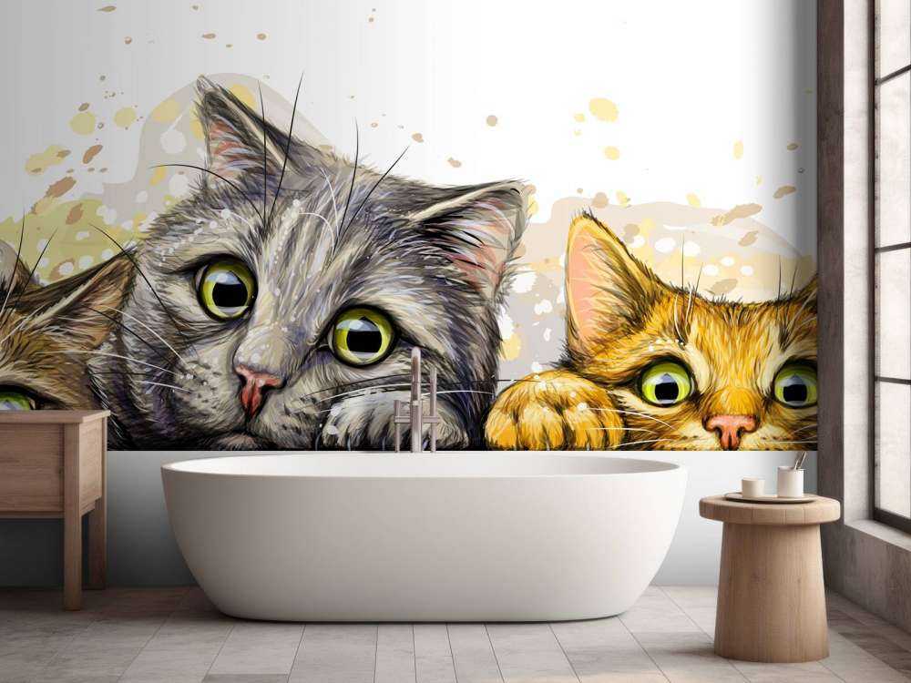 Katzen Zeichnung