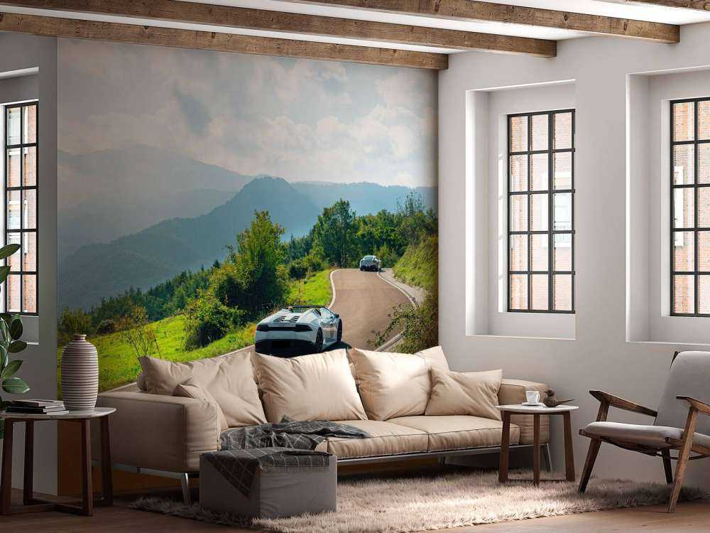 Huracán in den Bergen