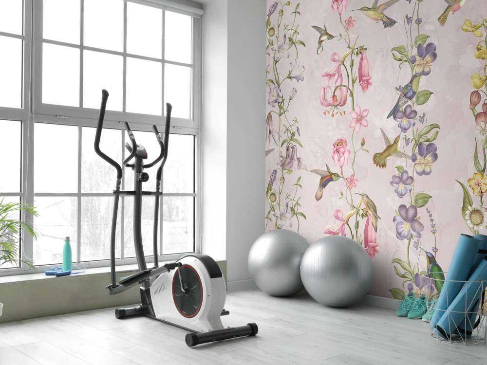 Wiesen- und Gartenblumen Rosa