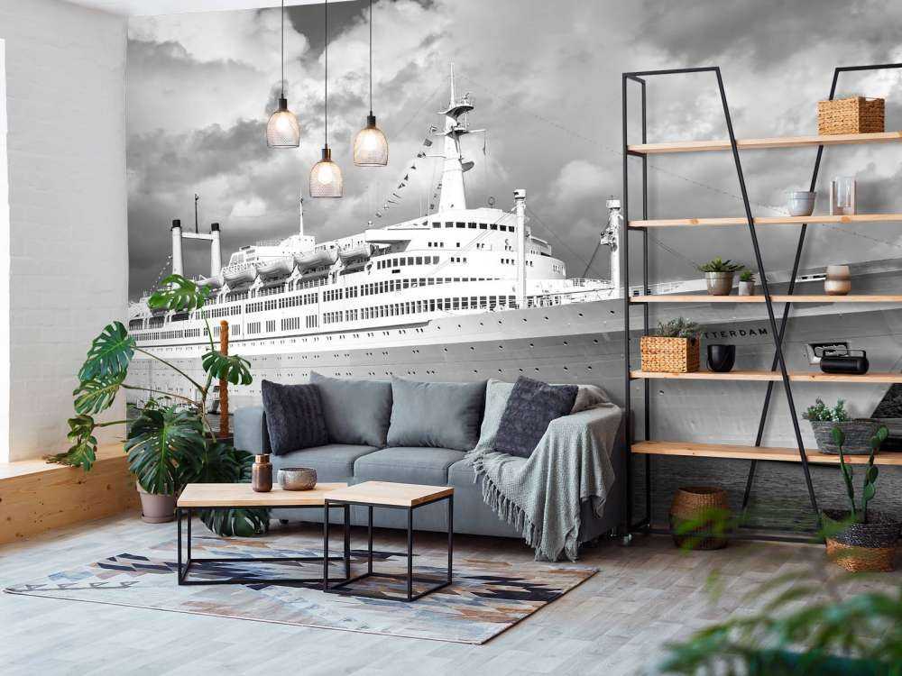 Zeitlose Ozeanklassiker in Schwarz-Weiß