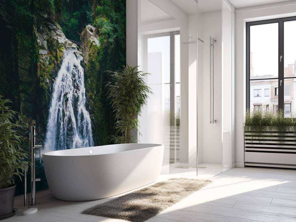 Schöner Wasserfall