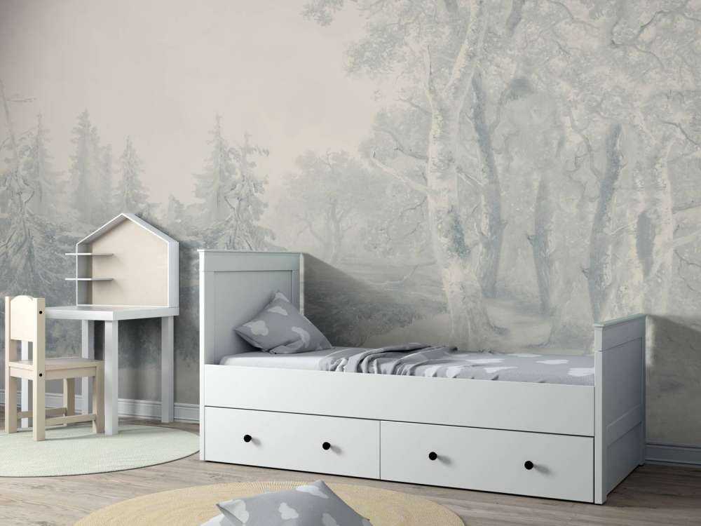 Waldlandschaft Blau #1