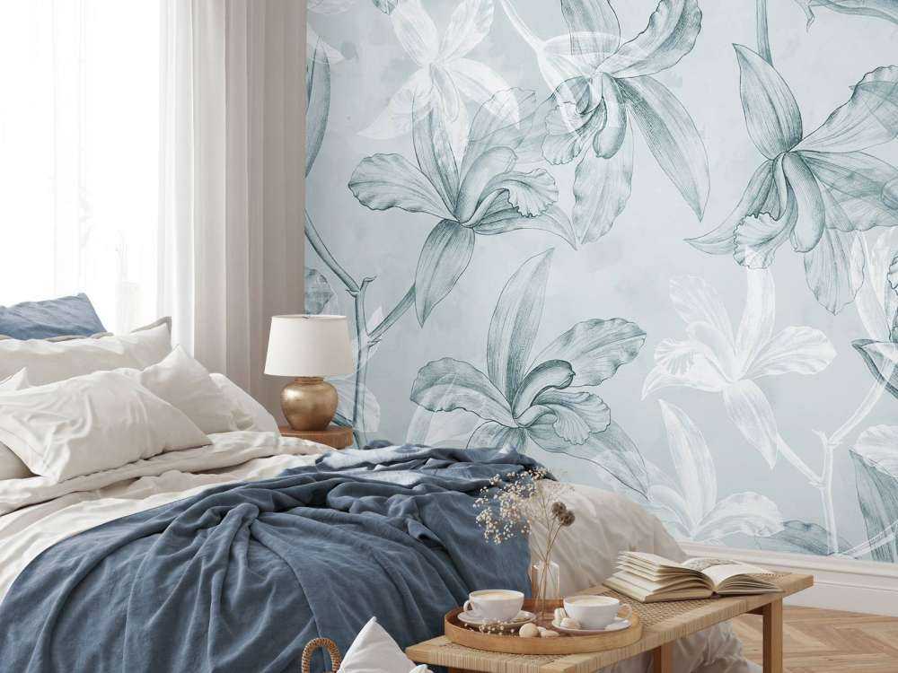 Orchideen Traumlandschaft Grün