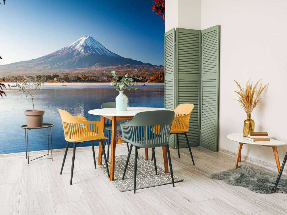 Der Berg Fuji am Nachmittag