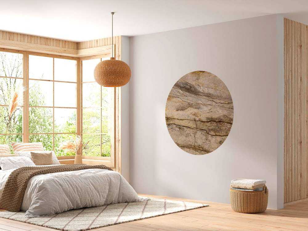 Marmor mit Sandfarbe