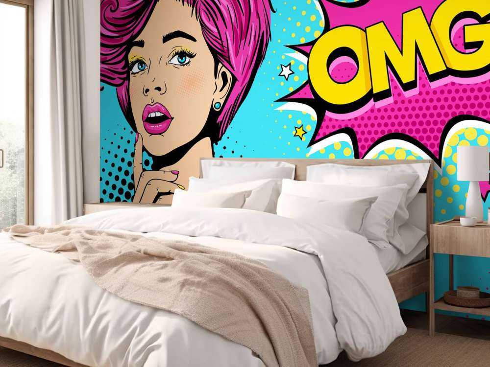 Pop-Art-Frau