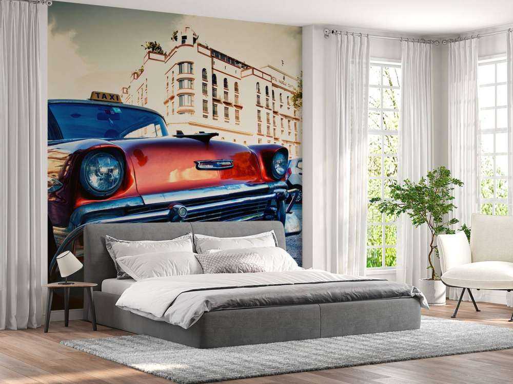 Roter Oldtimer