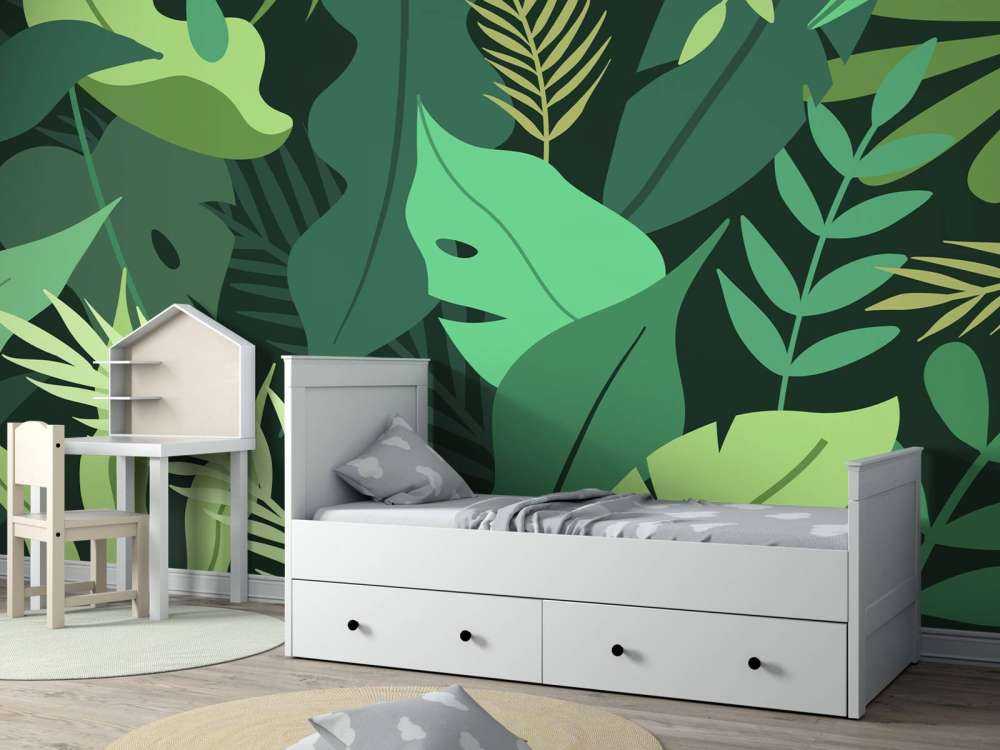 Pflanzen und Blätter