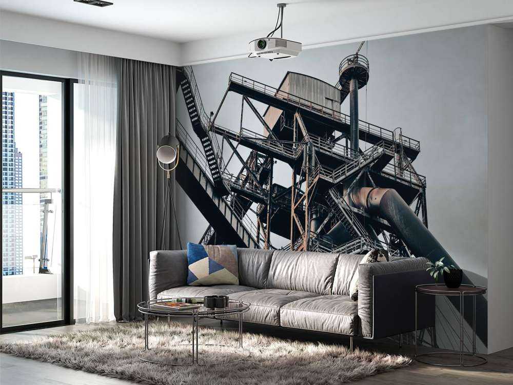 Verlassenes Stahlwerk