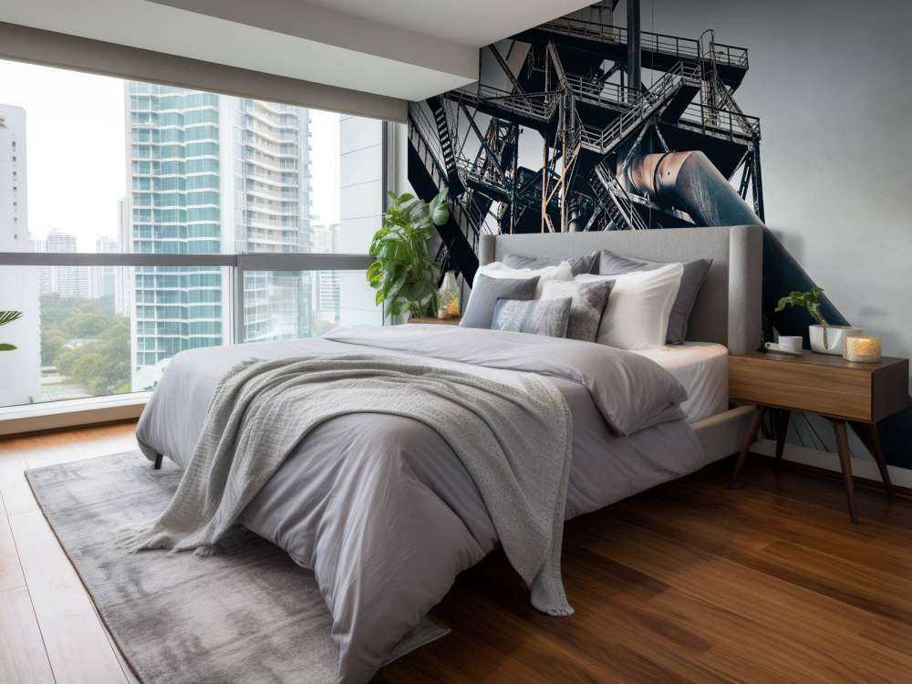 Verlassenes Stahlwerk