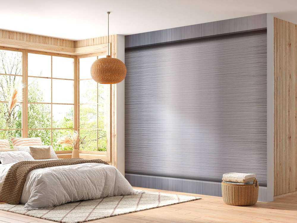 Metallplatte aus gebürstetem Aluminium