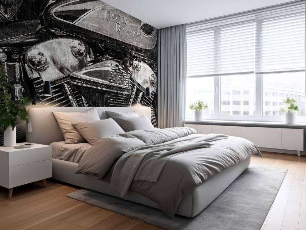 Harley davidson Nahaufnahme