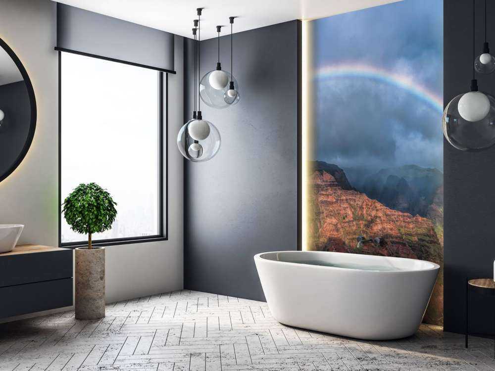 Regenbogen über Waimea Canyon
