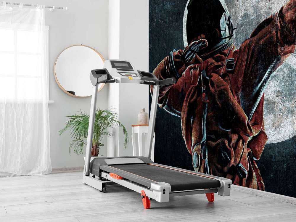 Astronaut beim Tupfen