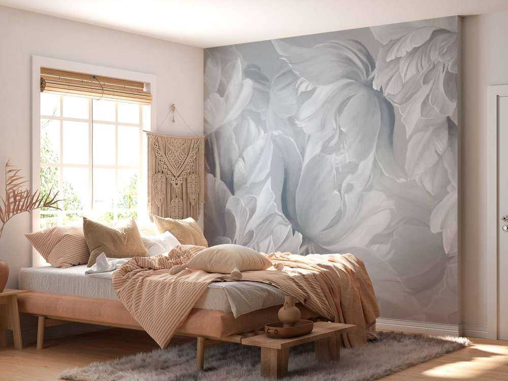 Große weiße Tulpen