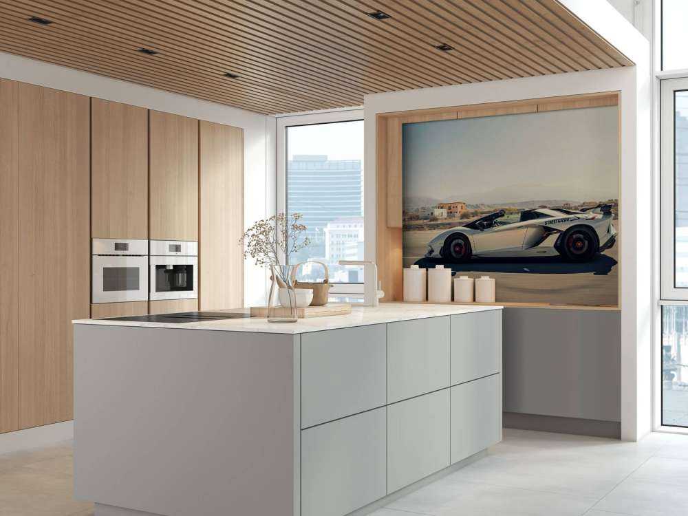 Lamborghini Aventador Roadster in der Wüste