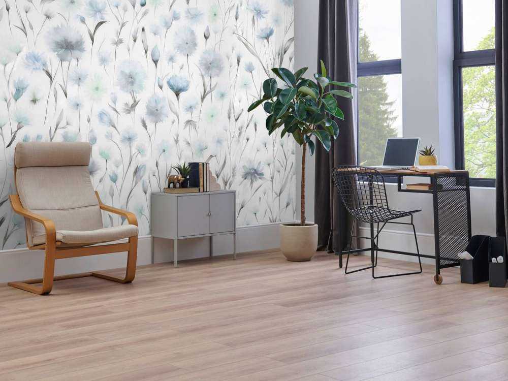 Kornblumen und Feldgräser Blau