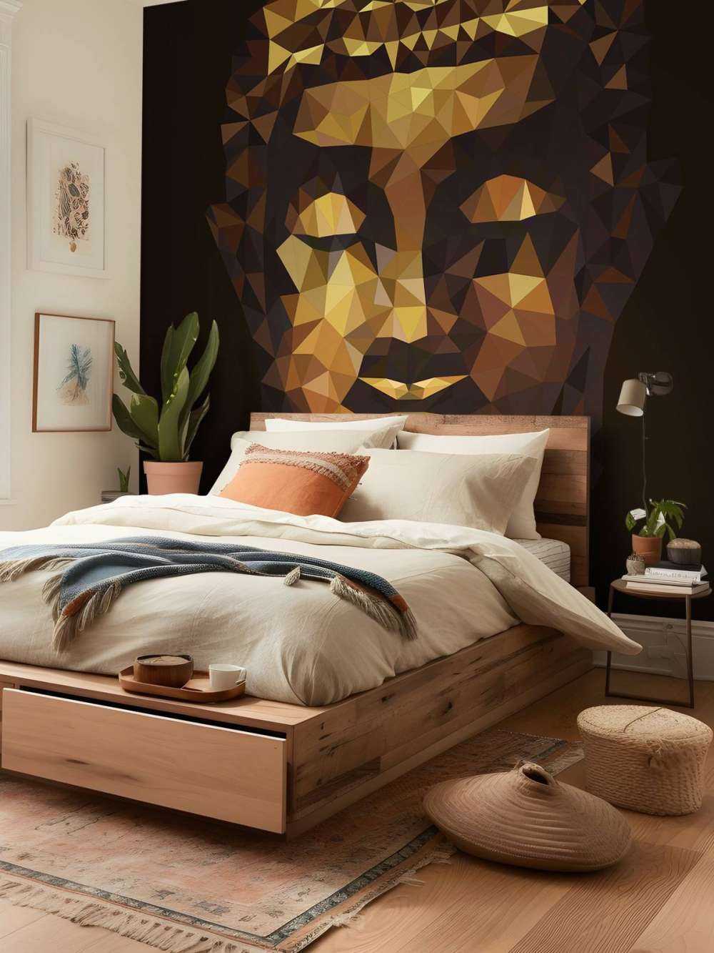 Abstrakter Buddha