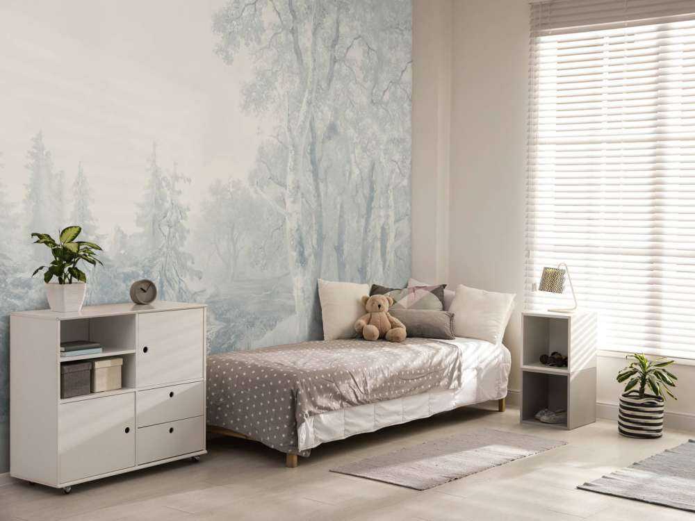 Waldlandschaft Blau #1