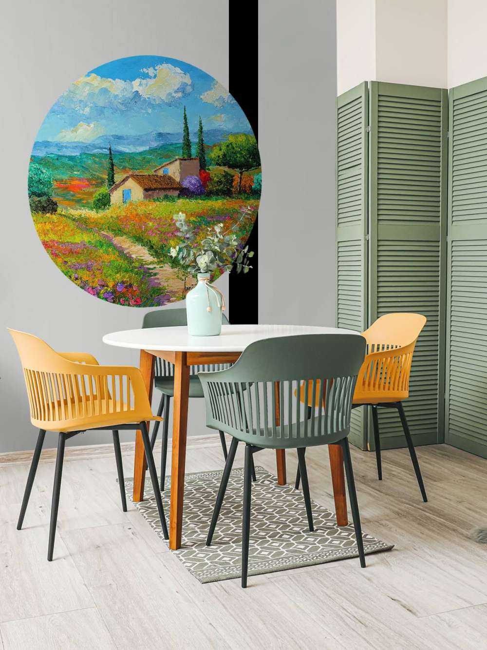 Provencal hilltop house