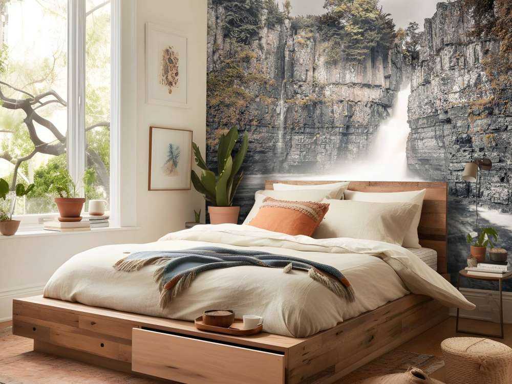 Fantasie-Wasserfall