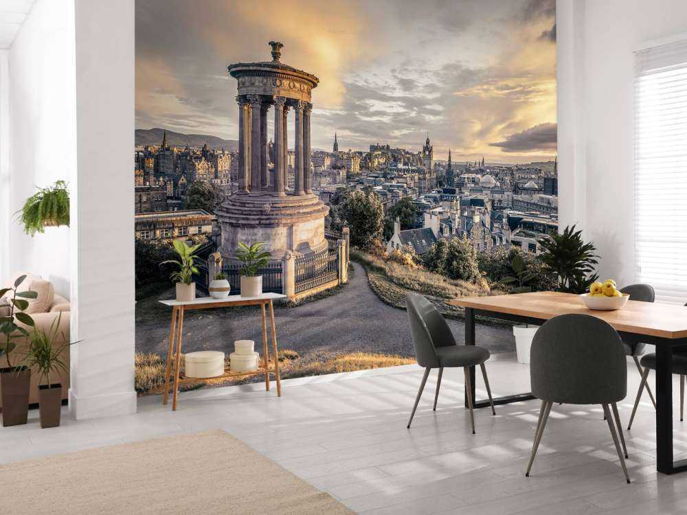 Blick über Edinburgh