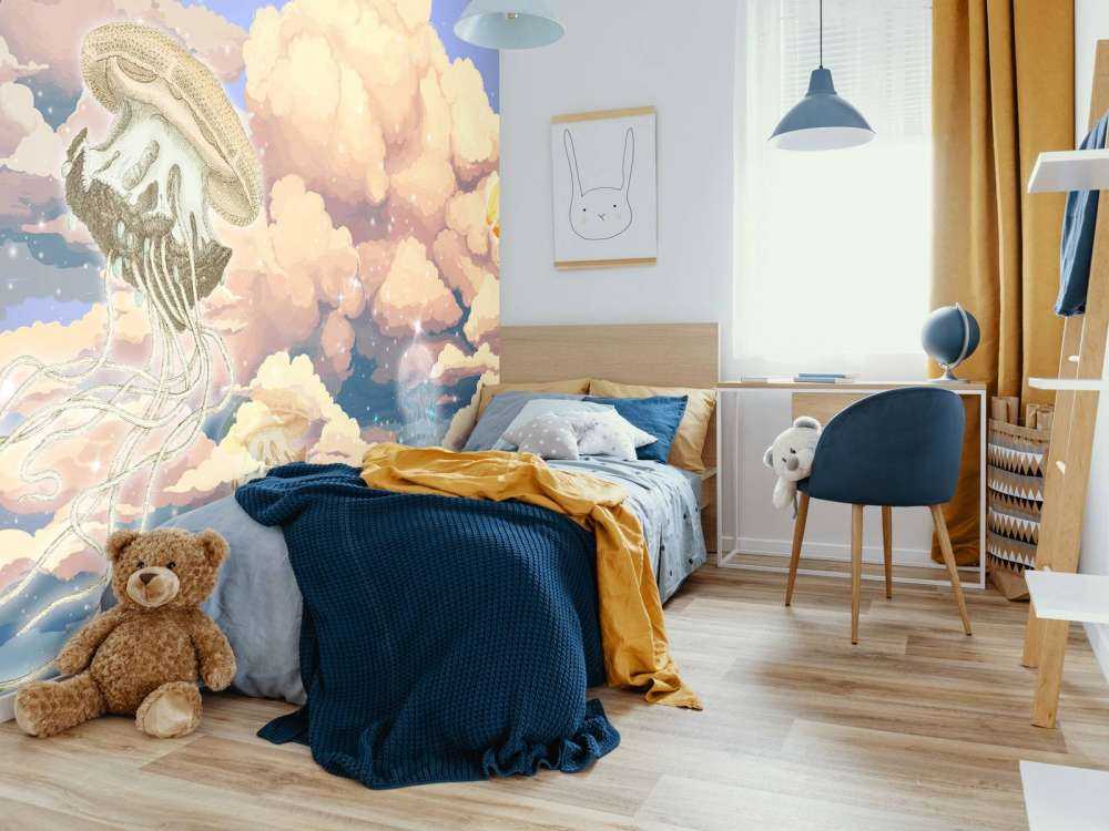 Quallen in den Wolken