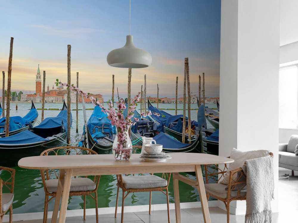 Gondeln in Venedig