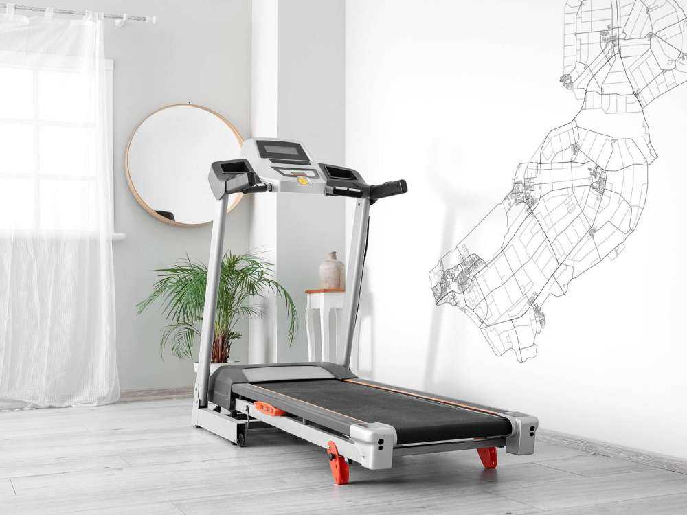 Karte von Flevoland, weiß