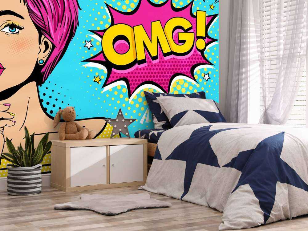 Pop-Art-Frau