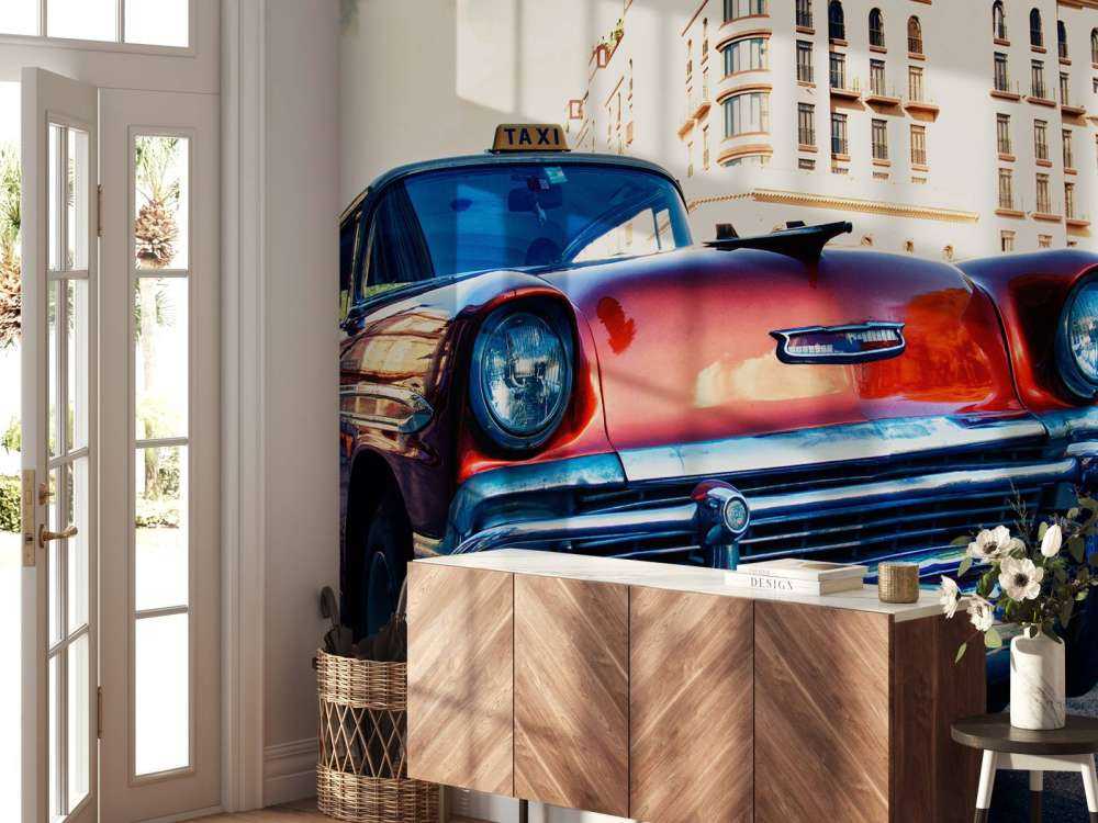 Roter Oldtimer
