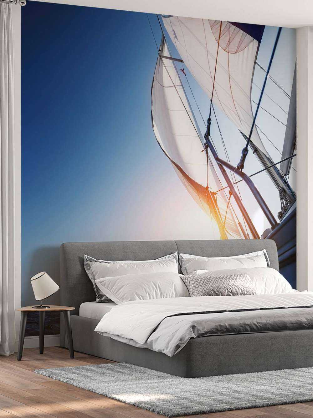 Beidseitiges Segelboot