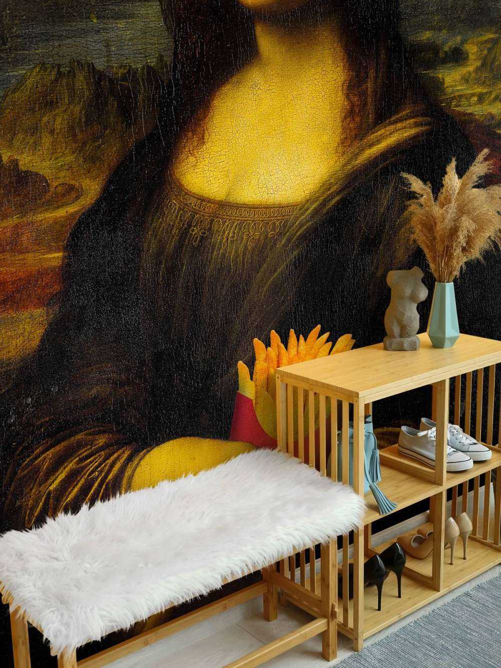 Mona Lisa mit Pommes