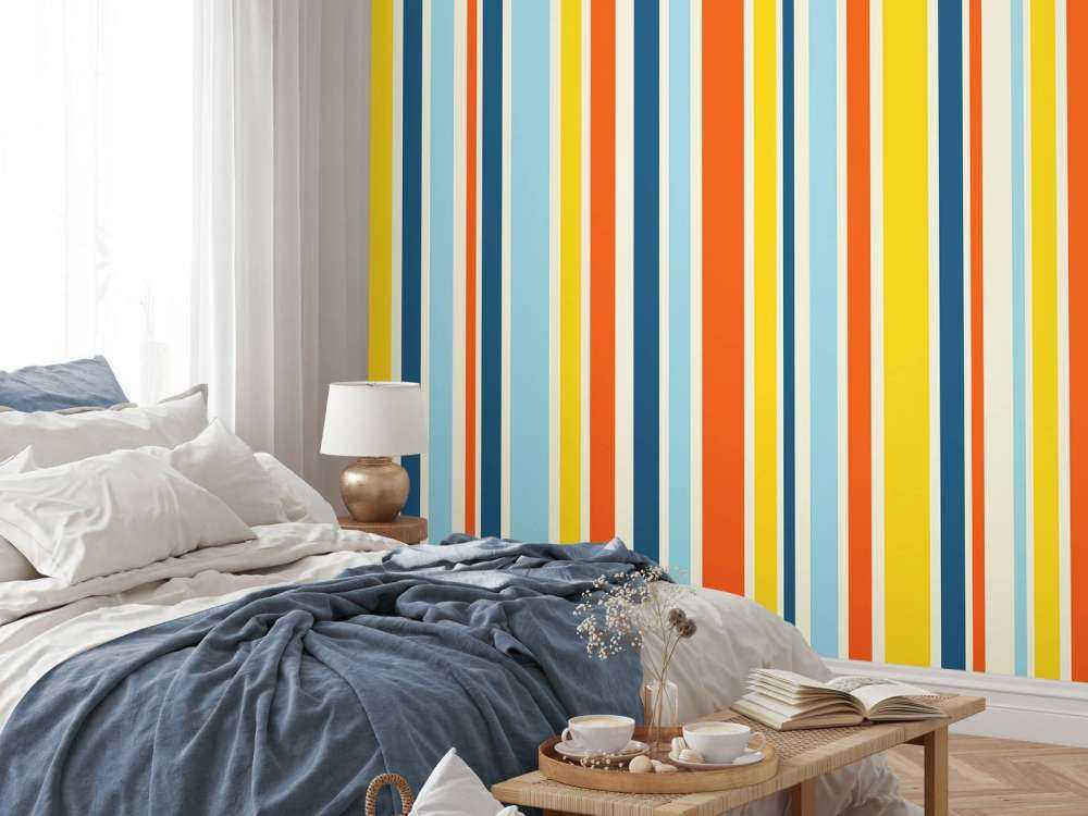 Bunte Streifen
