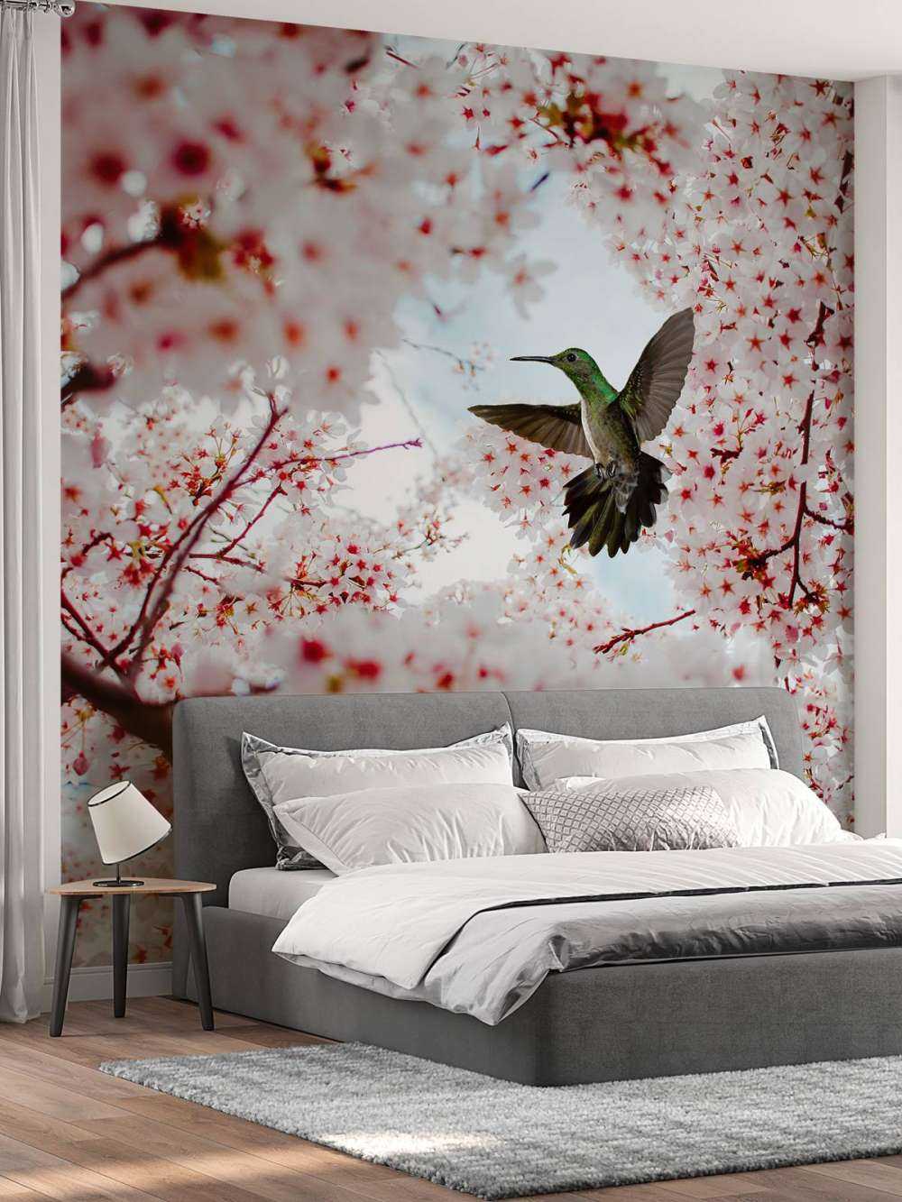 Kolibri zwischen den Blüten