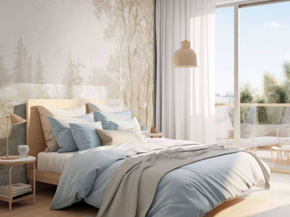 Waldlandschaft Beige #2