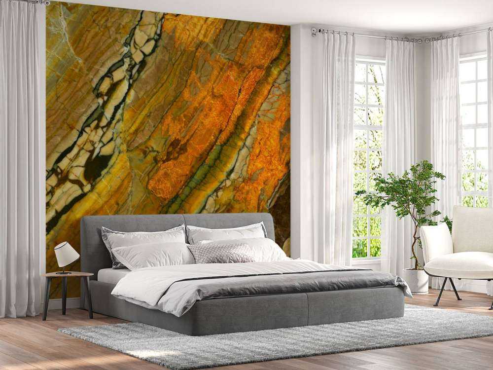 Marmor mit Mosaikstruktur