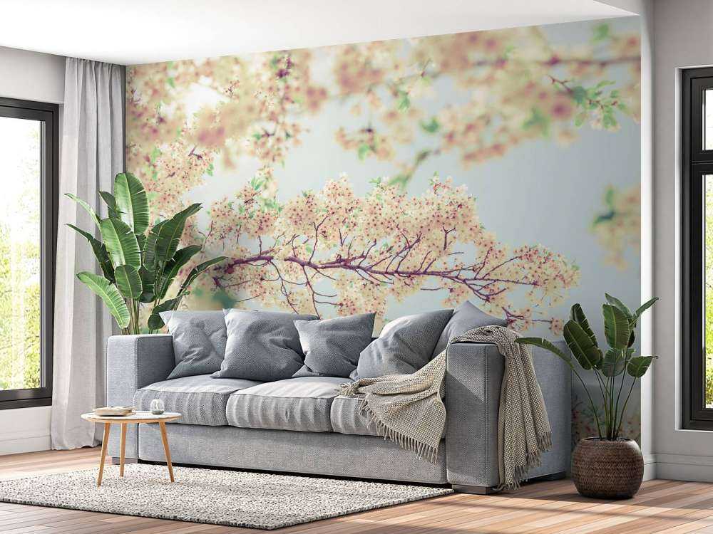 Blüte mit Vintage-Look