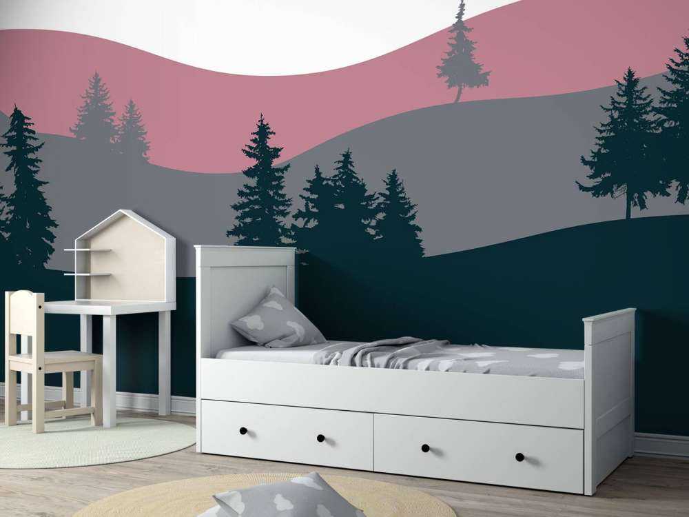 Landschaft Rosa
