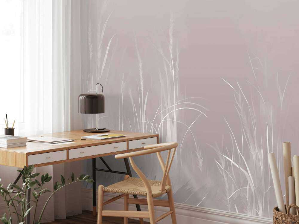 Natur Stimmung Nebelblau