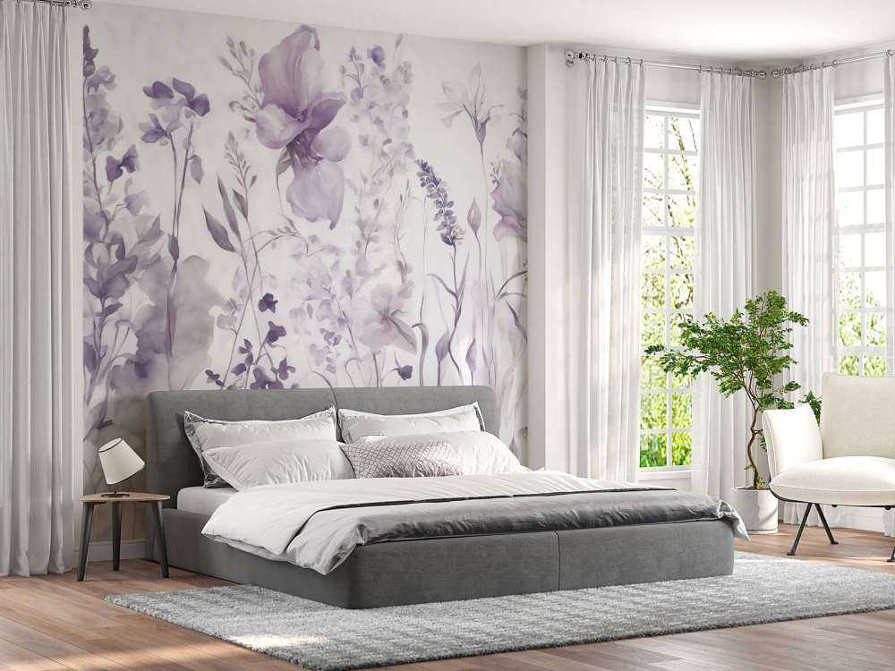 Die Sanftheit des Herzens - lila