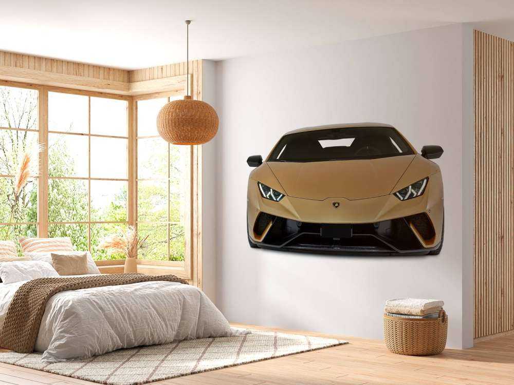 Lamborghini Huracán - Front, weiß
