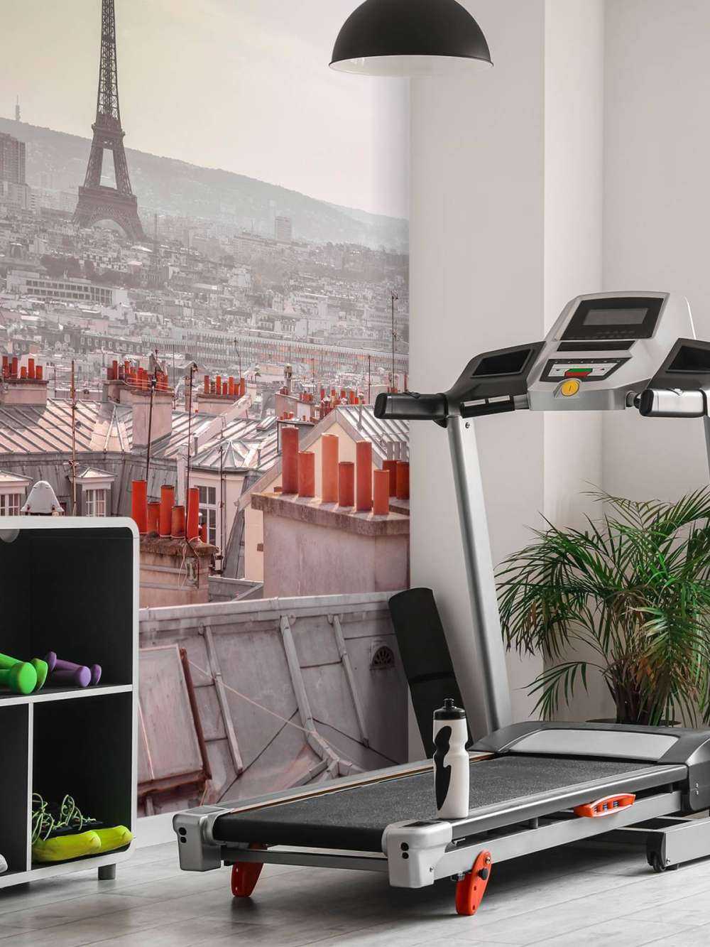 Eiffelturm von Montmartre aus