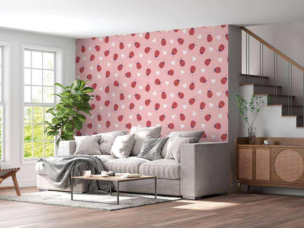 Marienkäfer mit Herzen