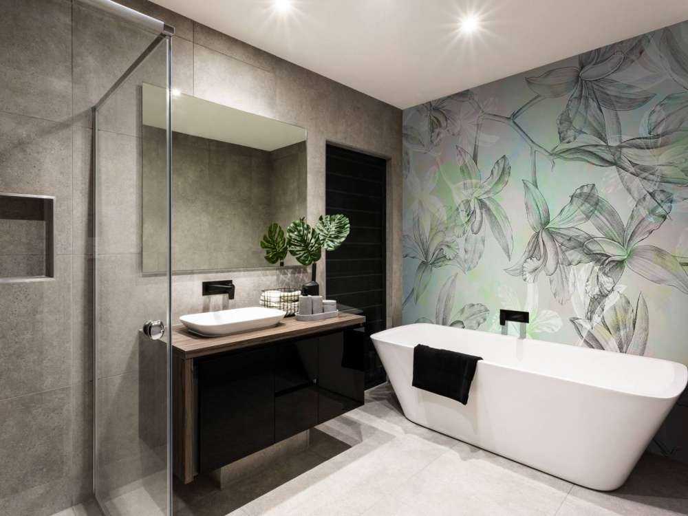 Aquarell Orchideen Harmonie