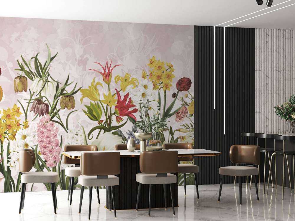 Frühjahrsblumen - Blush Petal Pink