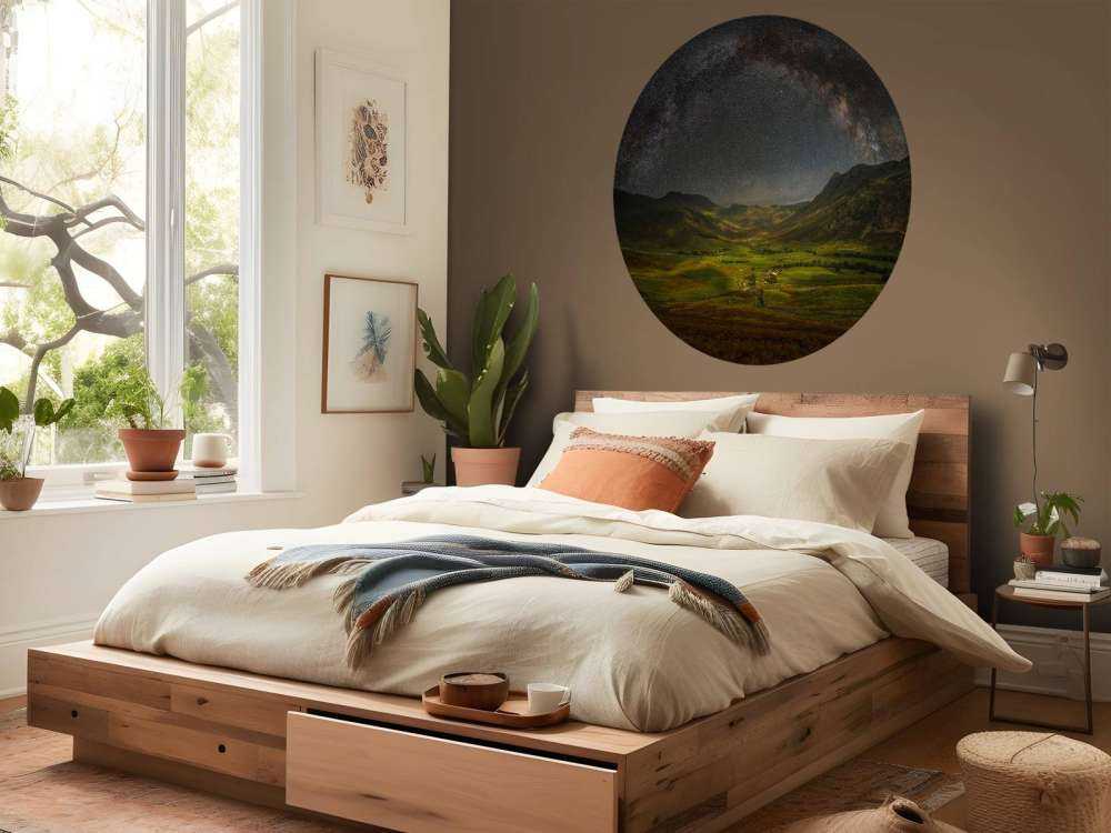 The Milky Way above Mickleden Valley - at Lake District