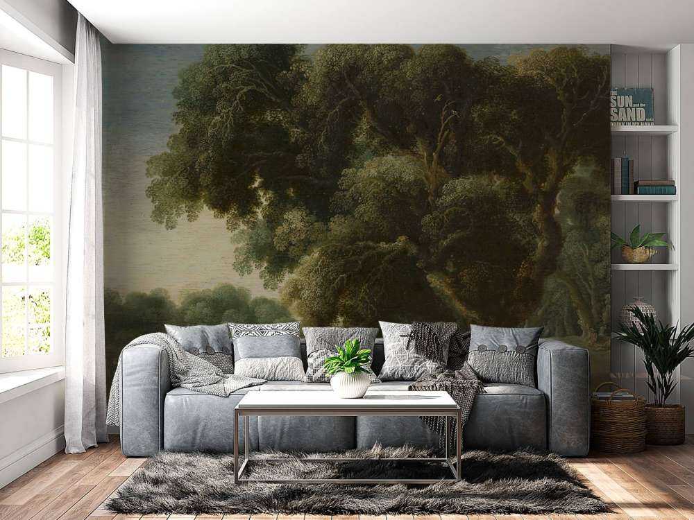 Vorstellbare Waldlandschaft