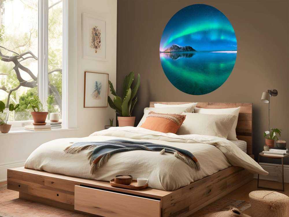 Reflektierte Nordlichter