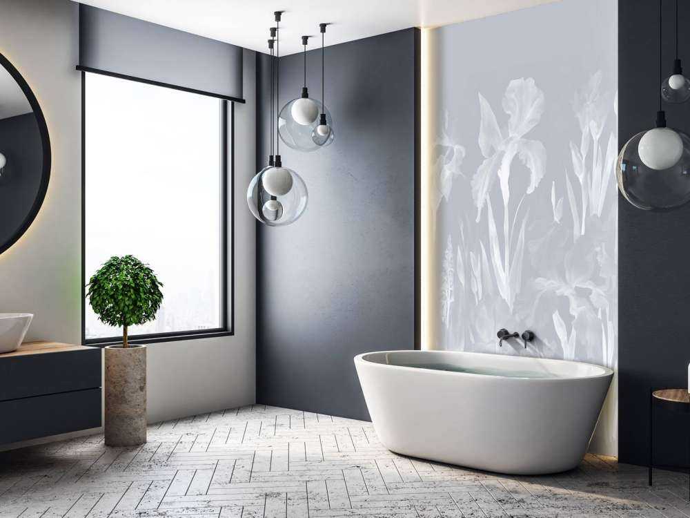 Frohen Frühling Tiefes Lavendel